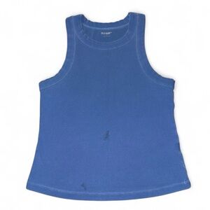 Old Navy Vibrant Blue Crew Neck Tee